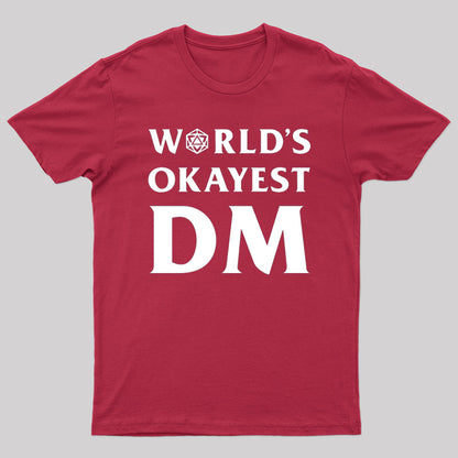 DnD Design World's Okayest DM T-Shirt