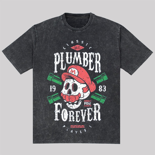 Plumber Forever Washed T-Shirt