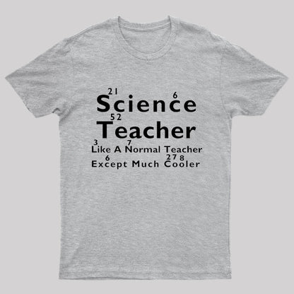Like A Normal Teacher Except Much Cooler Nerd T-Shirt