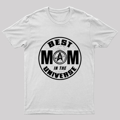 Cosmic Voyage  Best Mom In The Universe Geek T-Shirt