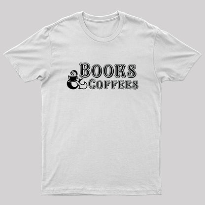 Books And Coffees Nerd T-Shirt