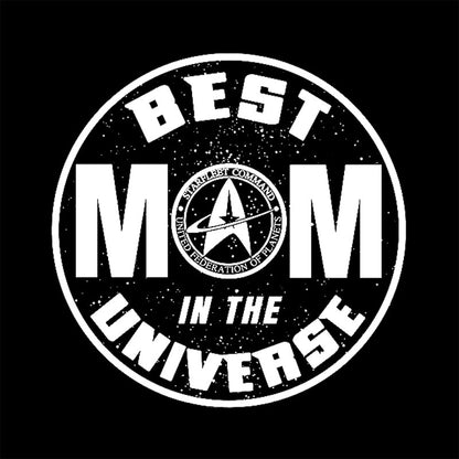 Cosmic Voyage  Best Mom In The Universe Geek T-Shirt