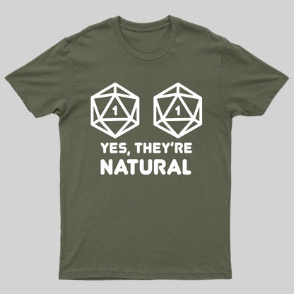Yes They're Natural Nat1 T-Shirt