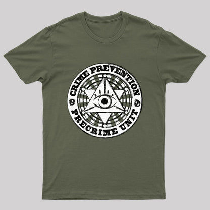 Crime Prevention Pre Crime Unit T-Shirt