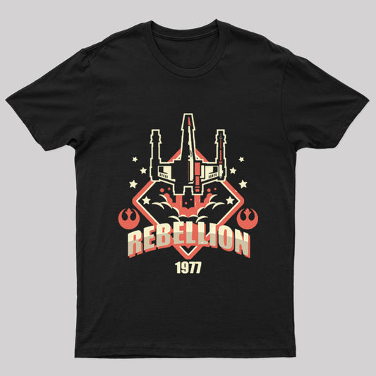 Rebellion Patch Geek T-Shirt