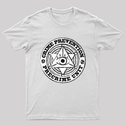 Crime Prevention Pre Crime Unit T-Shirt