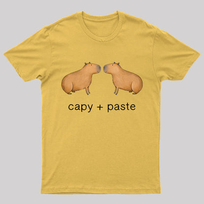 Capy Paste Geek T-Shirt