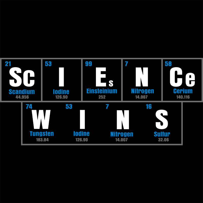 Science Wins T-Shirt