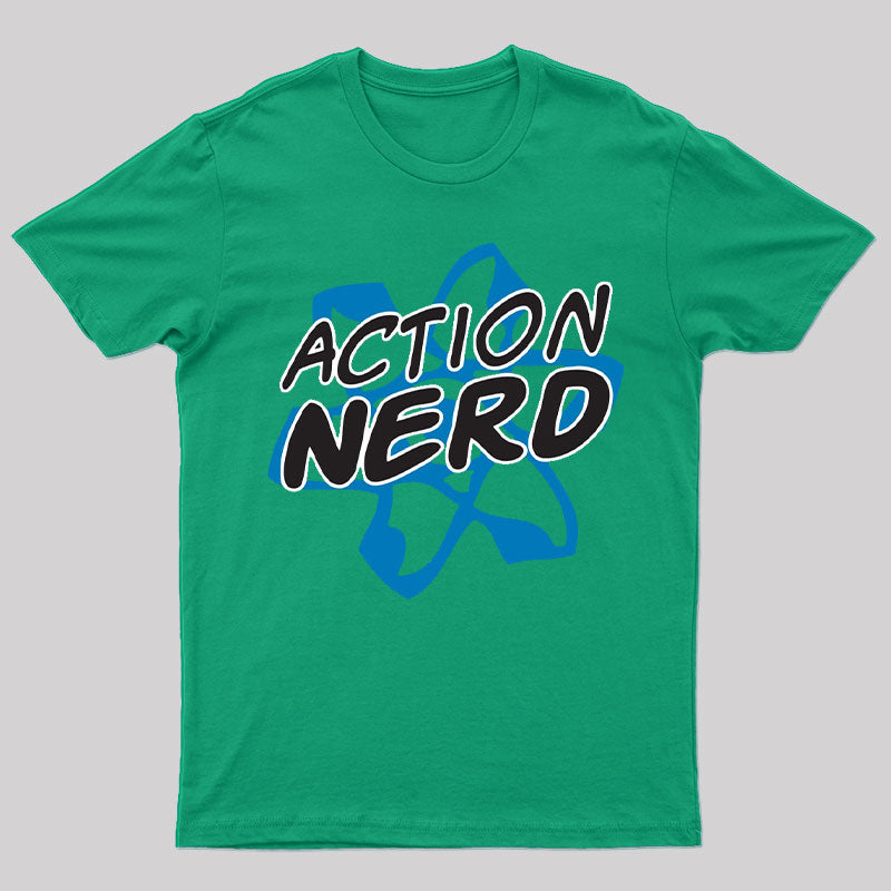Funny Science Action Nerd T-Shirt