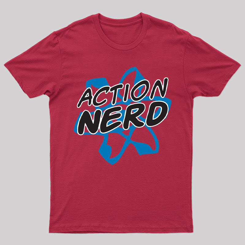 Funny Science Action Nerd T-Shirt