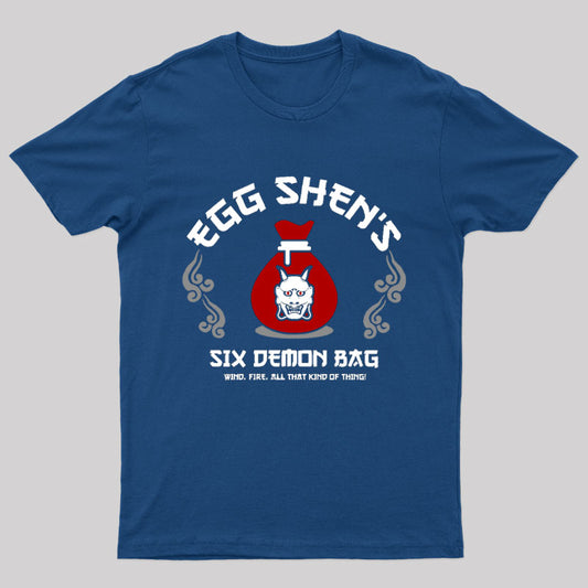 Egg Shen's Six Demon Bag Nerd T-Shirt
