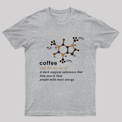 Coffee Molecular Formula T-Shirt