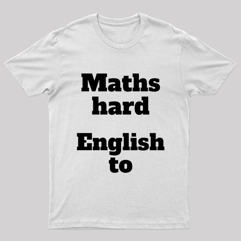 Grammar Mistake Nerd T-Shirt