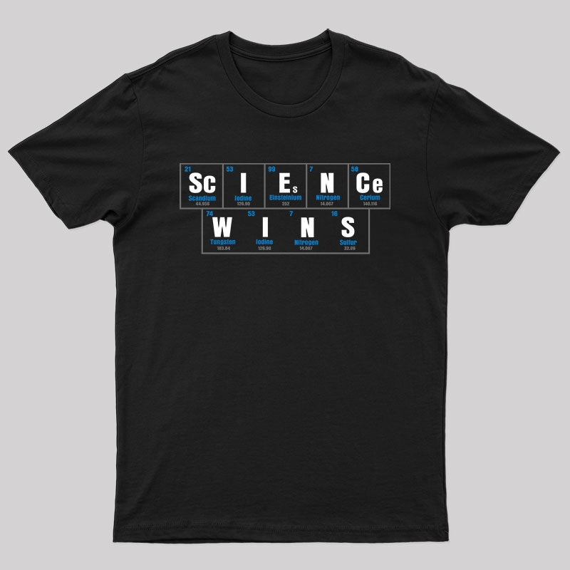 Science Wins T-Shirt