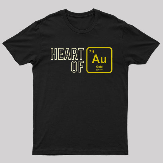 Heart of Gold Fun Chemistry T-Shirt