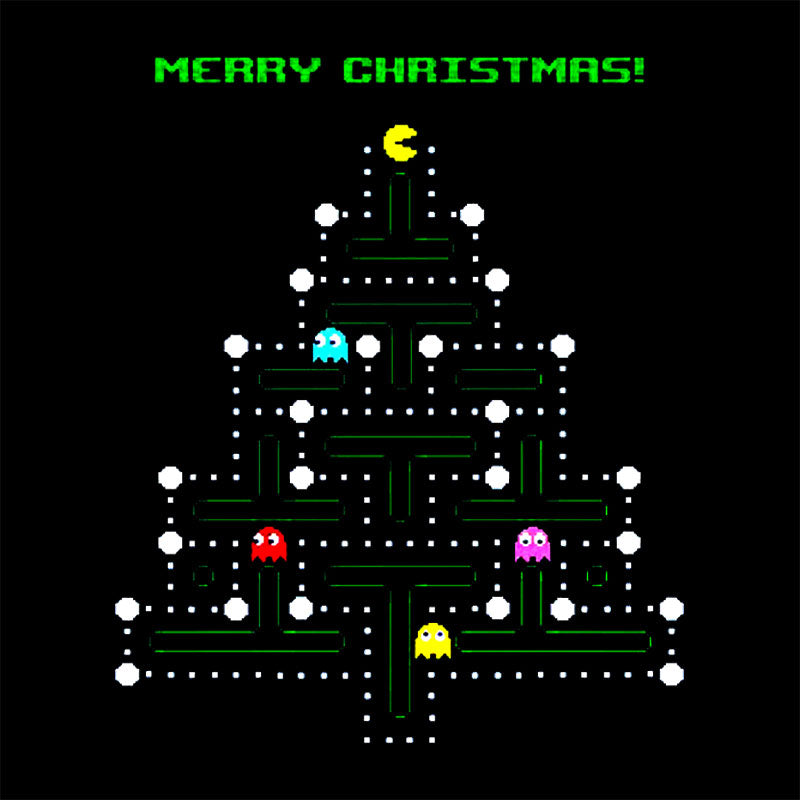 Christmas Pac-Man T-Shirt