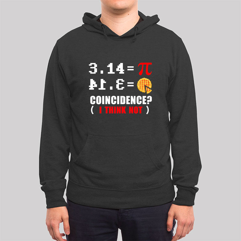 3.14 = Pi Coincidence (I Think Not) Hoodie
