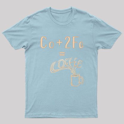 Coffee Elemental Chemistry Science T-Shirt