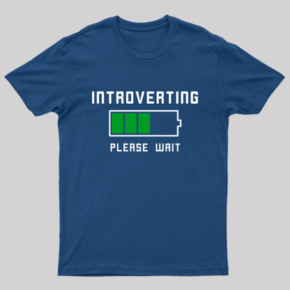 Funny Introvert Pun Humor T-Shirt