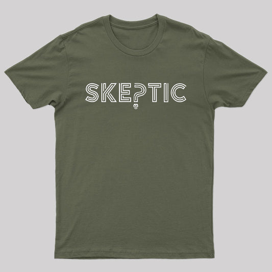 Skeptic Cool Graphic T-Shirt