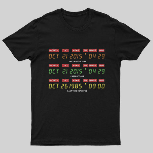 Time Travel Panel T-Shirt