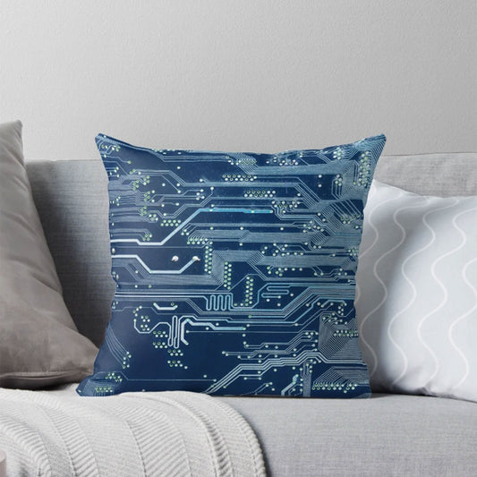 Electronic Circuit Board Geek Pillowcase