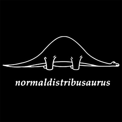 Normal Distribution Dinosaur Geek T-Shirt