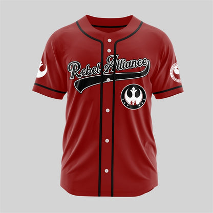 Personalized Rebel Alliance Baseball Jersey