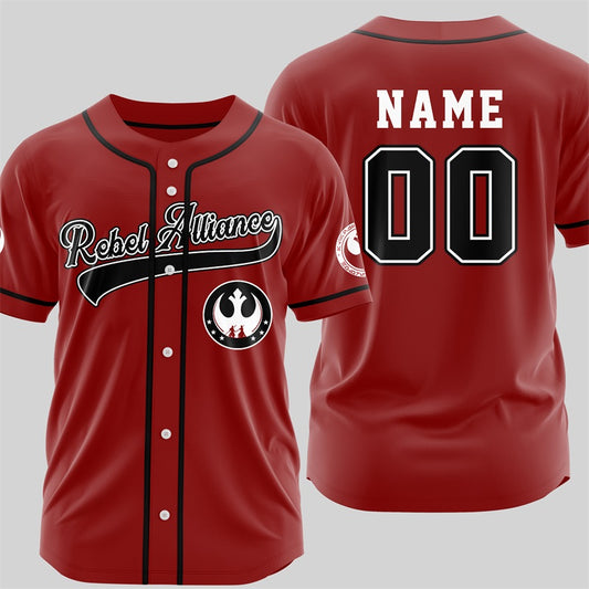 Personalized Rebel Alliance Baseball Jersey
