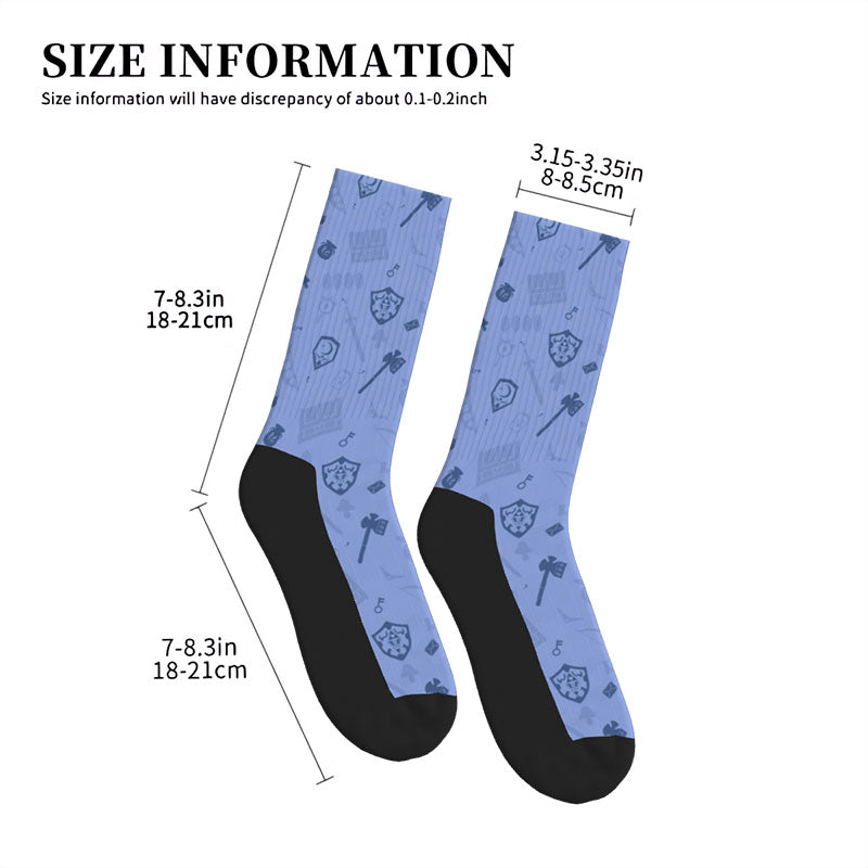 Zelda Game Pattern Men's Socks