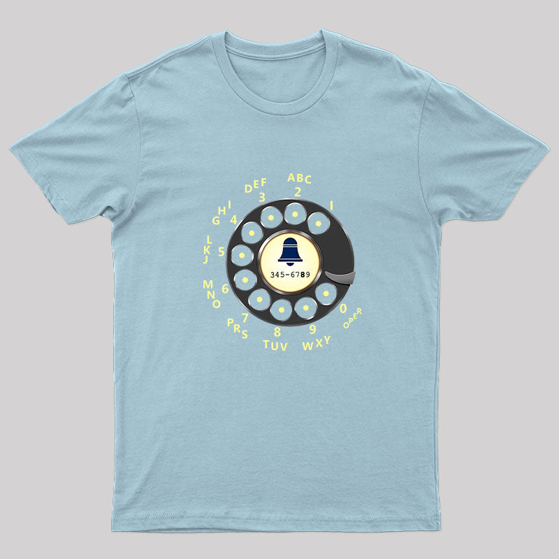 Retro Rotary Dial Nerd T-Shirt