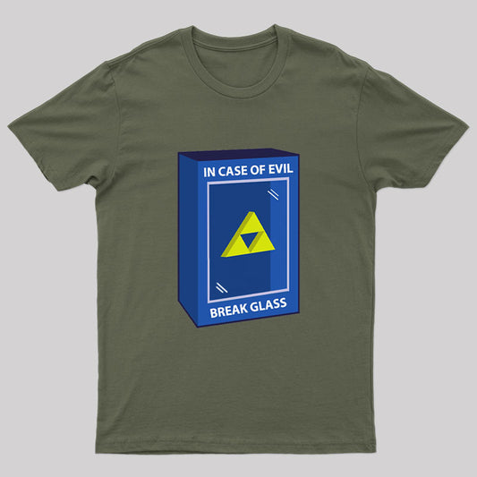 In Case of Evil Nerd T-Shirt
