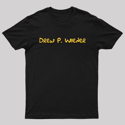 Drew P Wiener Nerd T-Shirt