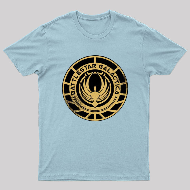 Battlestar Galactica Patch T-Shirt