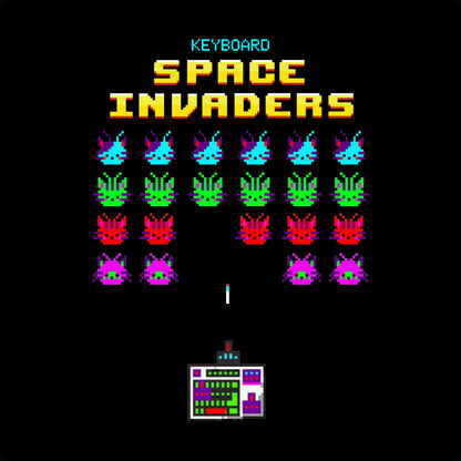 Keyboard Space Invaders T-Shirt