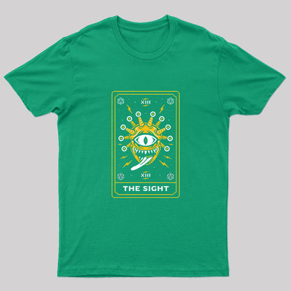 The Sight Tarot Card Nerd T-Shirt