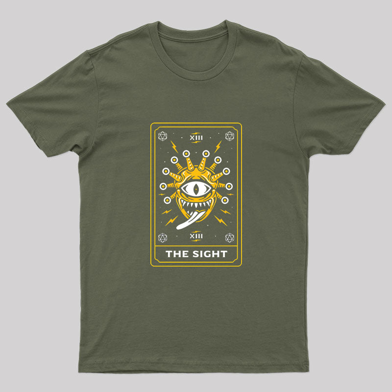 The Sight Tarot Card Nerd T-Shirt