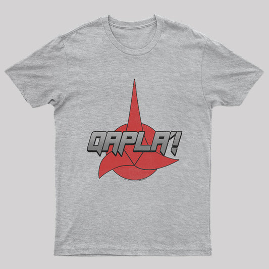 Cosmic Voyage Qapla Nerd T-Shirt