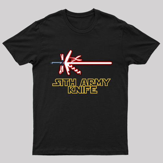 Sith Army Knife Geek T-Shirt