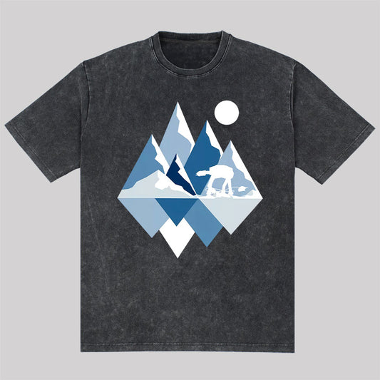 Ice Planet View Washed T-Shirt