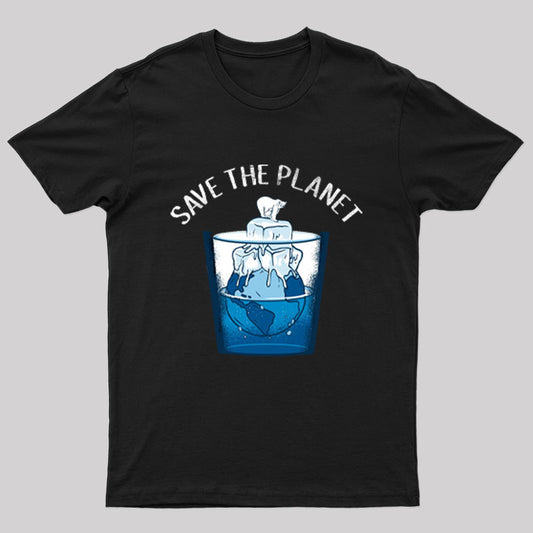 Save The Planet Nerd T-Shirt