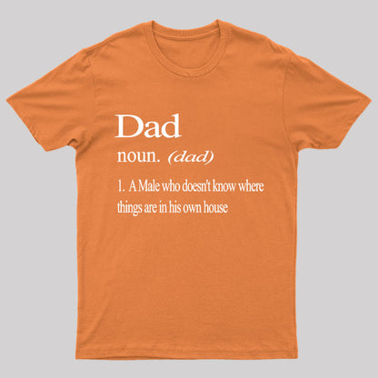 Dad Definition Geek T-Shirt