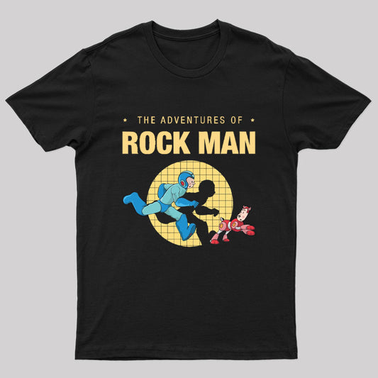 The Adventure of Rockman Geek T-Shirt