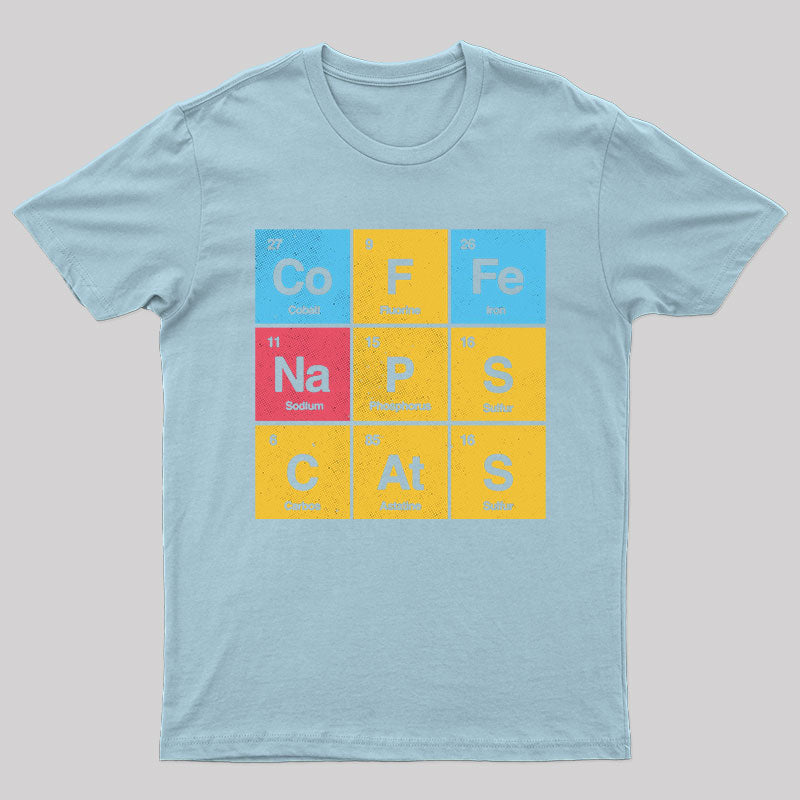 Science, Naps & Cats by Tobe Fonseca T-Shirt
