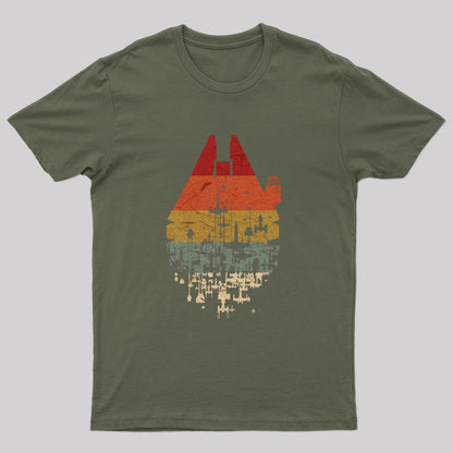 Retro Battleship Geek T-Shirt