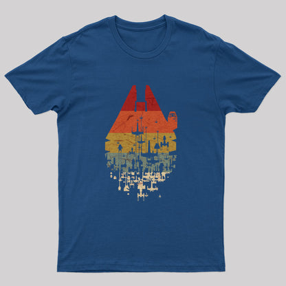 Retro Battleship Geek T-Shirt