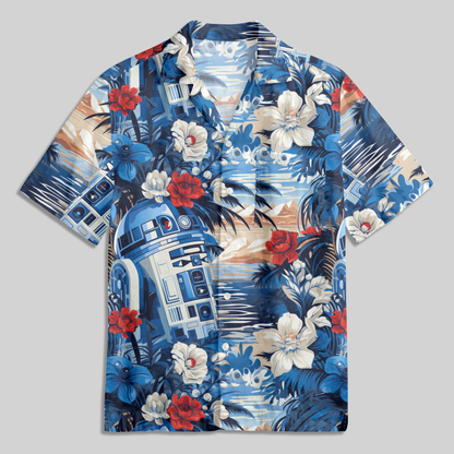 R2-D2 Button Up Pocket Shirt