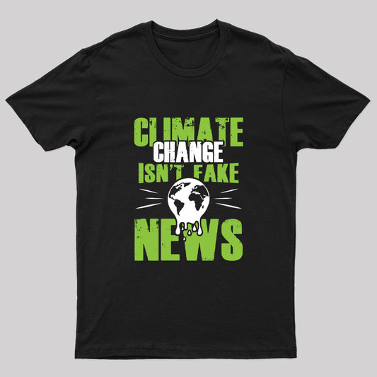 Climate Change Protection Geek T-Shirt