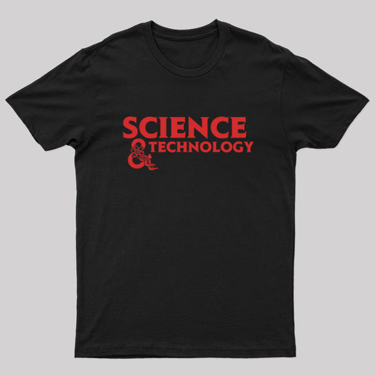 Science And Technology Geek T-Shirt