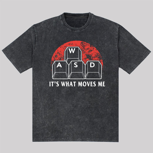 Funny PC Gamer Computer Nerd Washed T-Shirt